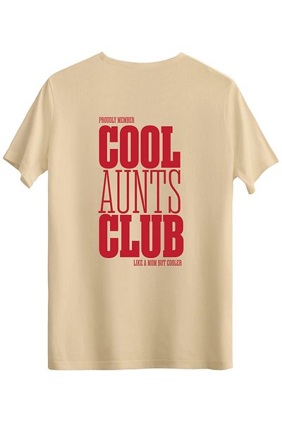 BetterThanCo Cool Aunts Club - Κανονικό μπλουζάκι