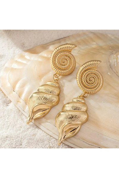 TAKİŞKO DENİZ KABUKLU KÜPE