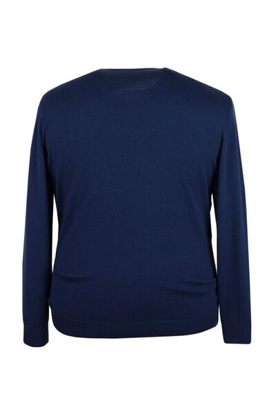 tambattal Büyük Beden V Yaka Triko Kazak