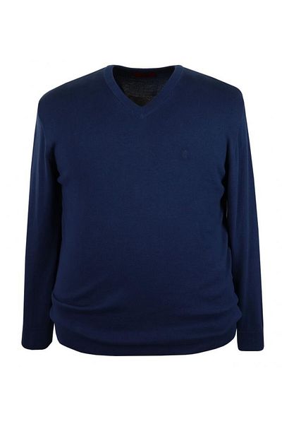 tambattal Plus Size V-Neck Knitwear Sweater