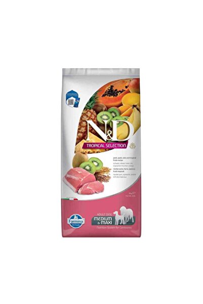 N&D Nd tropical selection köpek 10kg medium maxi adult domuz etli tropikal me...