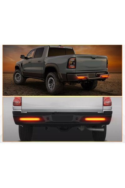 AHMET OTOMOTİV OVAL NEON ARKA STOP KUYRUK LAMBASI TIR-KAMYON-RÖMORK-PİCKUP