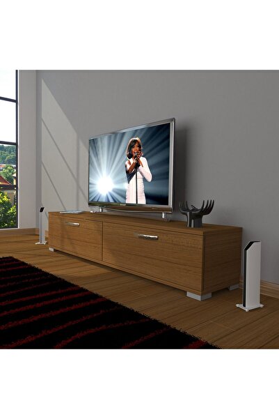 Decoraktiv Eko 140 Slm Std Tv Ünitesi Tv Sehpası - Naturel Ceviz
