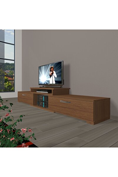 Decoraktiv Flex 4 Slm Tv Ünitesi Tv Sehpası - Naturel Ceviz