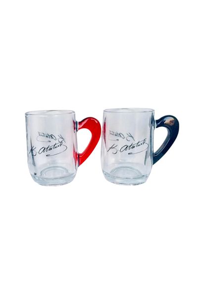 PAŞABAHÇE WORKSHOP Atatürk Signed Cup 2-Pack