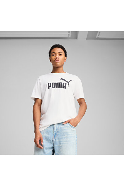 Puma Αρ. ΕΣΣ. Μπλουζάκι με λογότυπο PUMA Λευκό