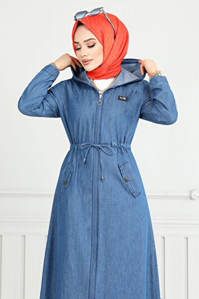 ModaMerve Front Zipper Jeans Ferace 325Mss941-M Jeans