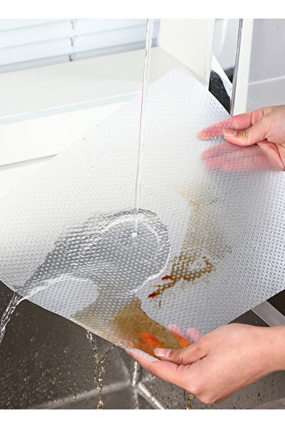 sharpdo 3Pcs Multifunctional EVA Thickened Transparent Drawer Pad Paper Insulation 45*150CM