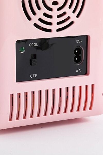 KUMTEL 4L Pembe Mini Buzdolabı HMFR-03