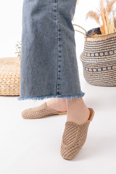 Slipcat Women's Lace Embroidered House Slippers Outdoor Slippers