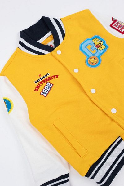 Haribo Yellow 4-10 Years Licensed Unisex Children's College Jacket