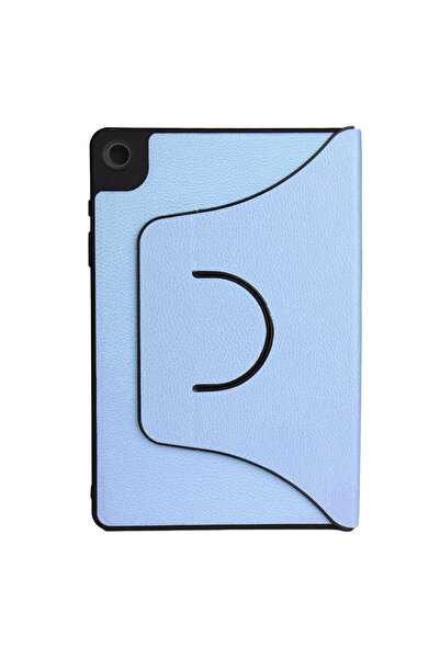 zore Galaxy Tab A9 Plus Zore Fest Rotatable Stand Case - Blue Light