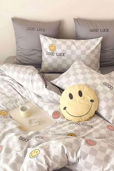 Eponj Home Good Luck Printed 2-Piece Smoked Pillowcase