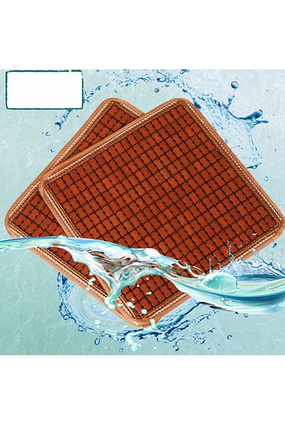 sharpdo Summer Mahjong Mat Cushion Office Sedentary Chair Cushion Summer Breathable Car Seat Cushion