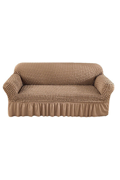 sharpdo 4-Piece Couch Sofa Cover with Skirt, Durable Washable High Elastic Stretchable