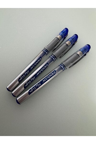 Pensan Roller Kalem My-Sign Jel Bilye Uçlu İmza Kalemi 1.0 MM Mavi (3 ADET)