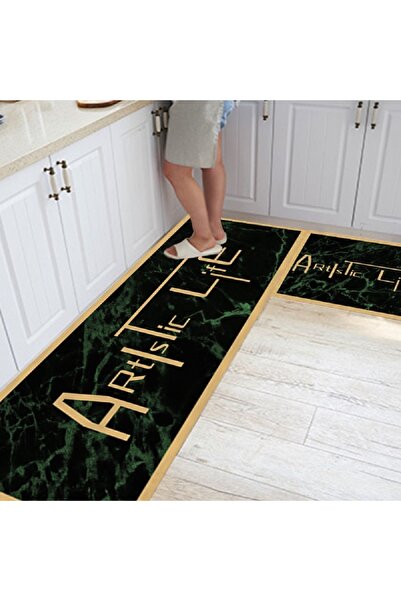 sharpdo Kitchen Floor Mat Multicolour 40cm*60cm + 40cm*120cm