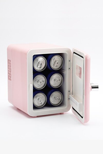 KUMTEL 4L Pembe Mini Buzdolabı HMFR-03