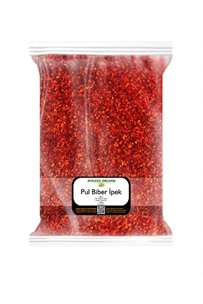 Zencefil Organik İpek Pul Biber 250 Gr. 1. Kalite Yağsız Tuzsuz İpek Biber