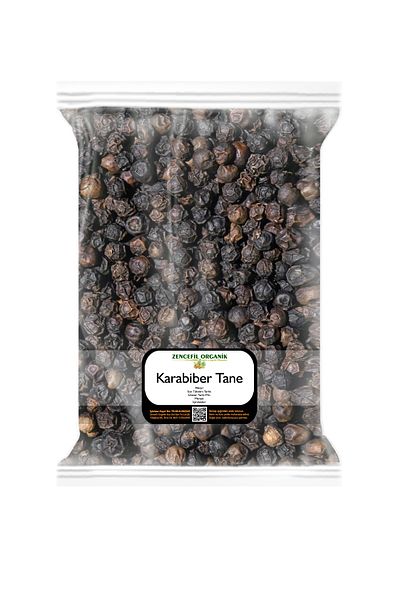 Zencefil Organik 250 Gr. Unground Black Pepper - Black Pepper Black Pepper 0,25 kg