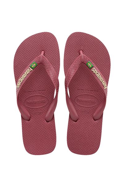 Havaianas Brasil Logo Amaranth Women's Flip Flops