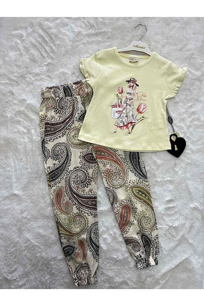 Moonstar Short Sleeve Double Suit with Shalwar