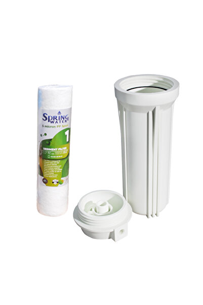 Spring Water Çamur Partikül Filtresi – Su Arıtma Cihazınızı Koruyun!