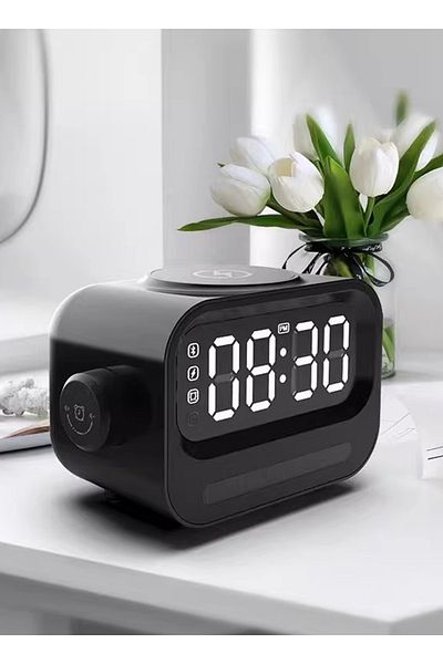 sharpdo 6-In-1 Multifunctional Smart Wireless Charging Bluetooth Speaker