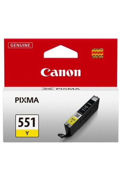 Canon CLI-551Y ΚΙΤΡΙΝΗ ΚΕΦΑΛΗ ΜΕΛΑΝΟΤΑΙΝΙΑΣ