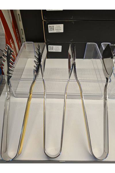 Dame Marie Gold Catering Service Set Tongs Set 3 Pieces