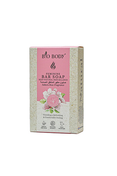 BIO body صابون مطهر المناطق الحساسة بزهرة الساكورا 100 جرام