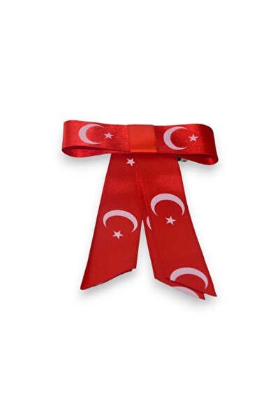 Osha Aksesuar Turkish Flag Ribbon Automatic Buckle