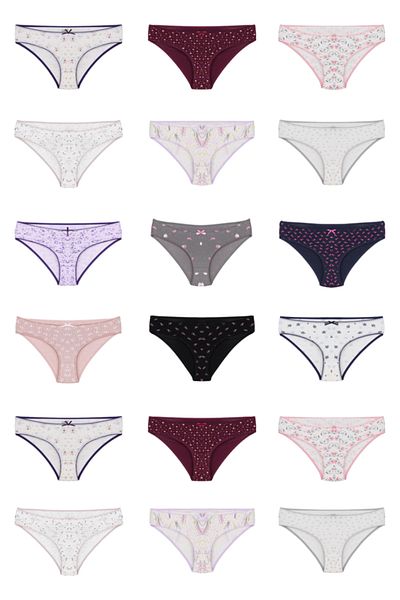 CNT Women's 1 Piece Random Surprise Patterned Panties-Surprise Panties in Special Mystery Package