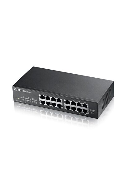 ZyXEL GS1100-16 V3 16 PORT YÖN.MEZ G.BIT SWITCH V