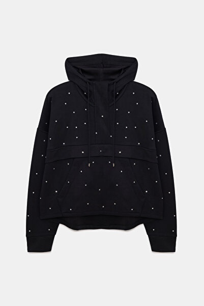 No Matter What Modal Stone Embroidered Sweatshirt