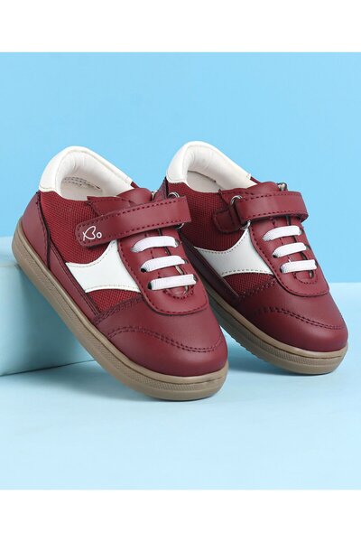 Babyoye Babyoye Casual Shoes with Velcro Closure - Red