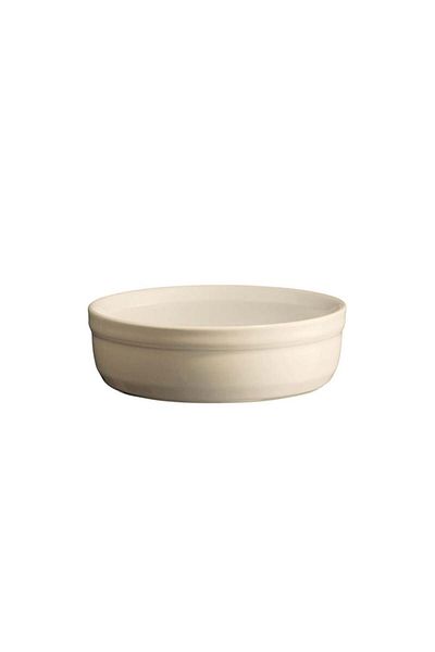 Emile Henry 12 Cm Ecru-21013 Model Round Creme Brulee Oven Dish