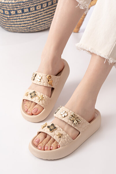 Slipcat Women's Stylish, Comfortable, Casual Sandals/Slippers with Stones