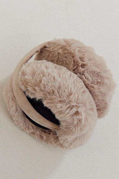Home Peluş Kulaklık (BEYAZ, KREM, BEJ)