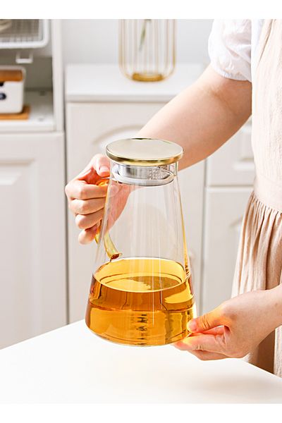 sharpdo Light Luxury Glass Kettle And Cup Set Household Nordic With One Pot And Four Cups