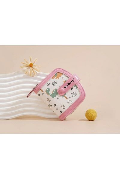 baellerry Cute Dinosaur Patterned Girl's Boy's Wallet