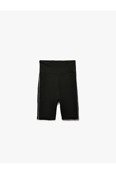Koton High Waist Slim Fit Biker Sports Leggings