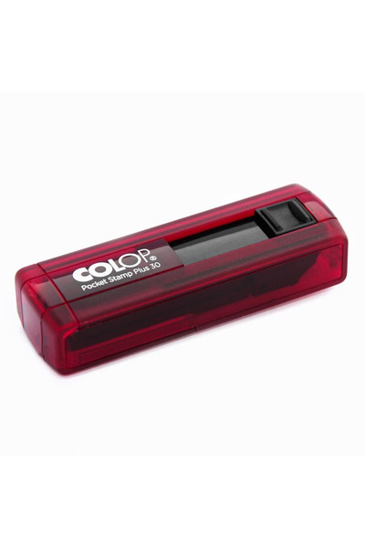 Colop CEP30 KAŞE KIRMIZI KASA SİYAH KEÇE - 18X47MM