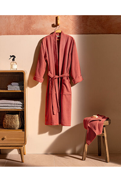 Madame Coco Carla Kimono Unisex Bornoz Set