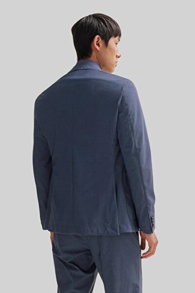 BOSS Slim Fit Erkek Blazer Ceket Lacivert