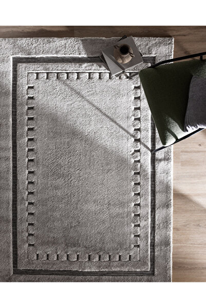 Madame Coco Fanette Halı - Gri - 160x230 cm