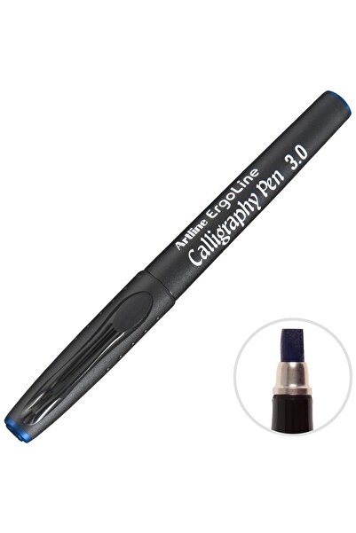 artline قلم الخط إرج-243 مقاس 3 ملم أزرق