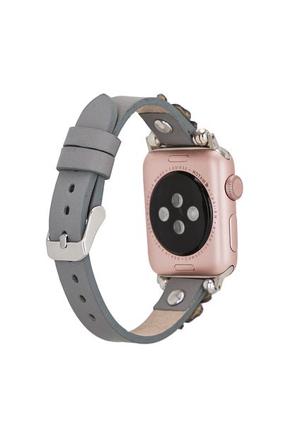 PLM Clover Leather Band Compatible for Apple Watch 38-40-41mm - St Rst9