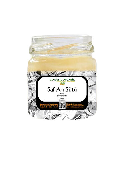 Zencefil Organik Saf Arı Sütü 30 Gr. %100 Saf Yerli 1. Kalite Arı Sütü