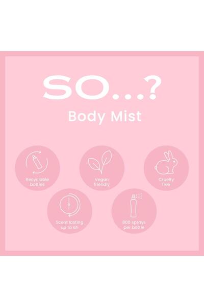 SO …? Summer Escapes Womens Bali Breeze Body Mist Fragrance Spray 200ml
